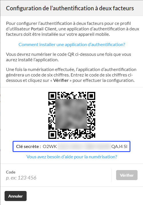 2FA initial set up - QR code - secret code highlighted.png